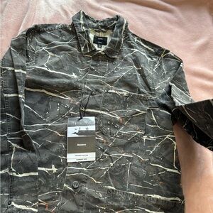 Saturdays New York City Black and White Lightweight Jacket